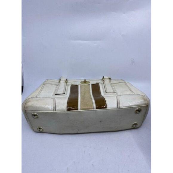 coach leather white shoulder bag - Picture 5 of 12